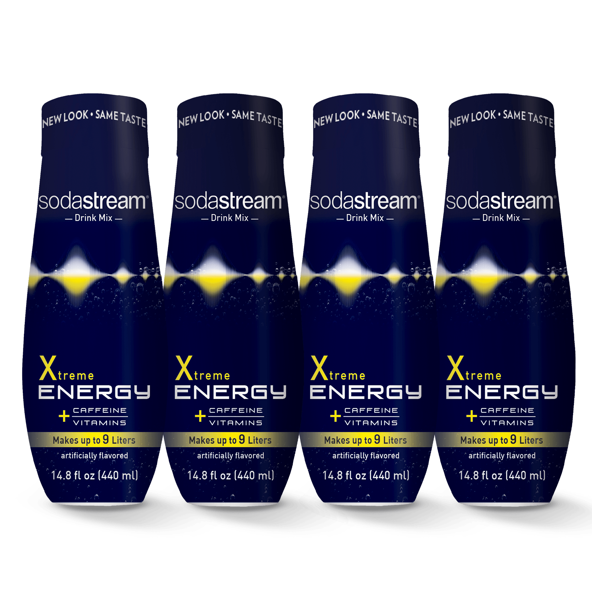 4 Pack Energy Drink Flavored Soda Syrup - SodaStream