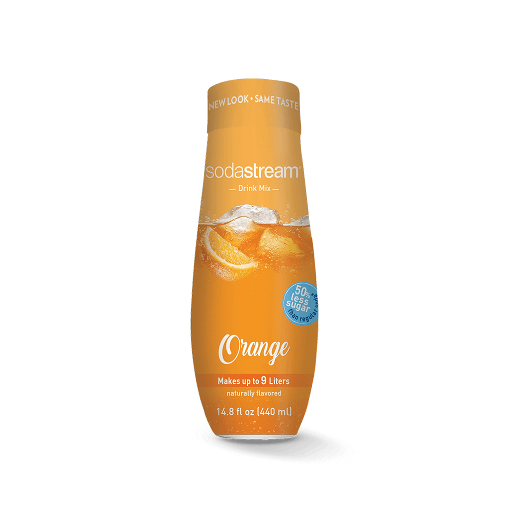 Orange flavored soda