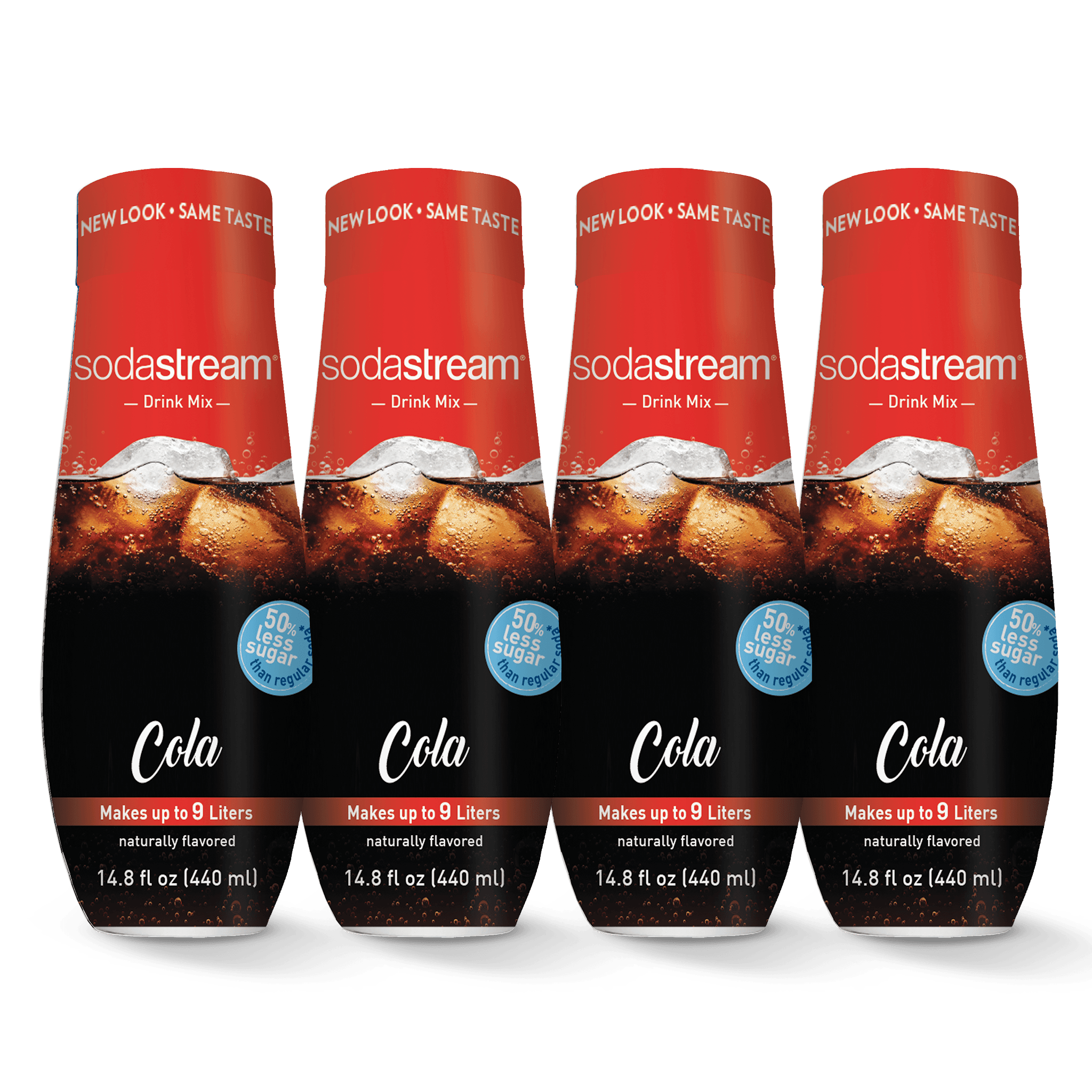 4 Pack Cola Flavored Soda Syrup SodaStream