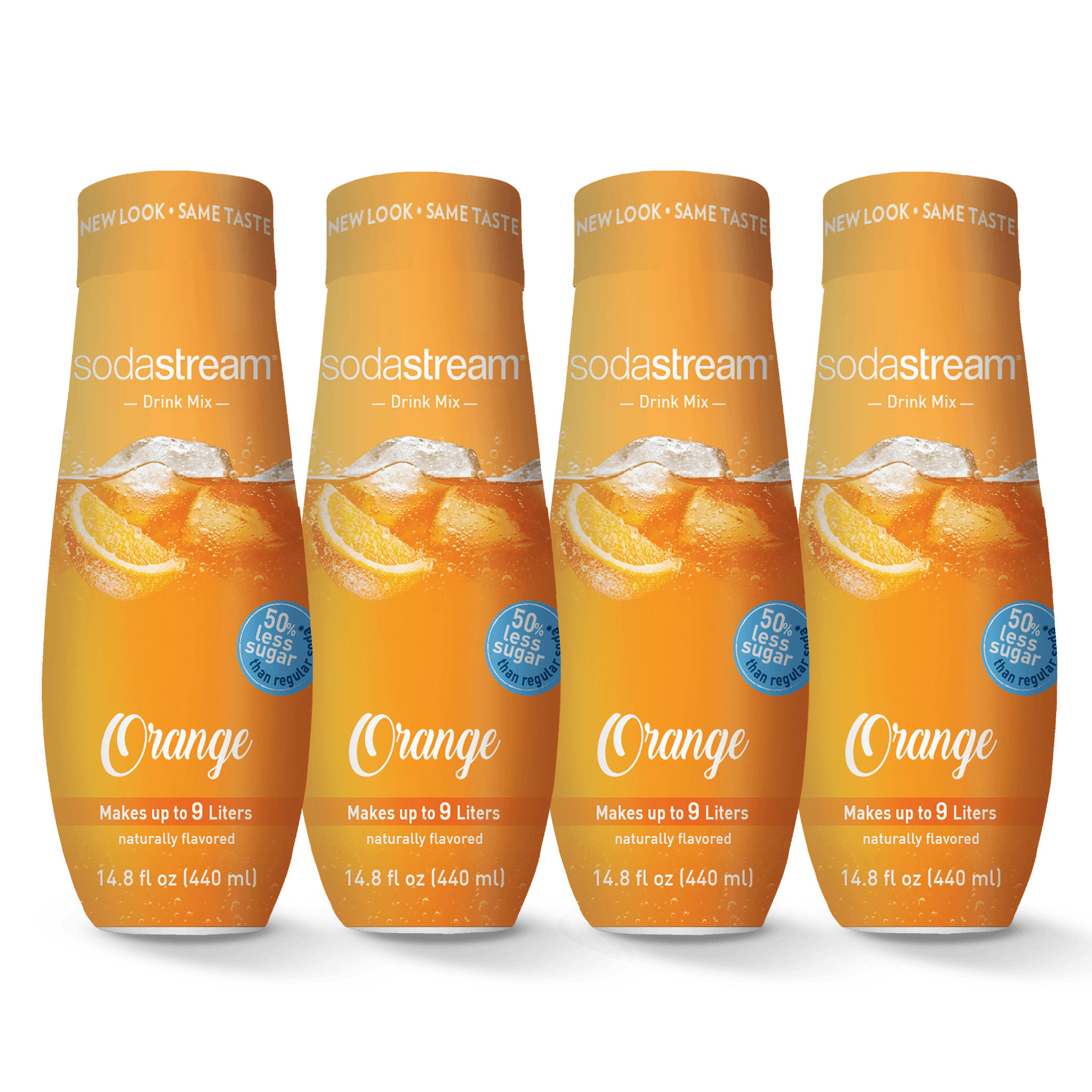 Orange 4 Pack sodastream
