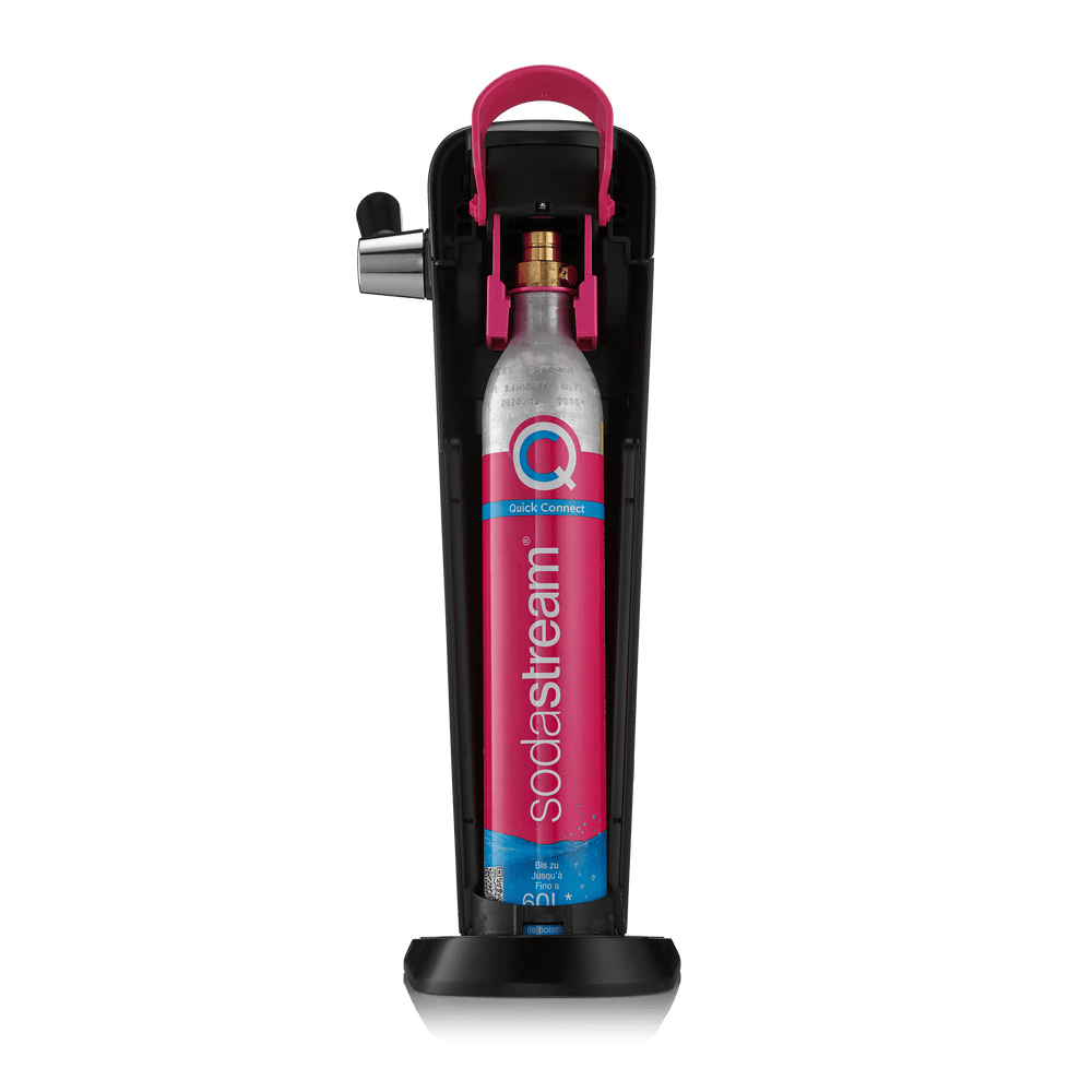 sodastream art black sparkling water maker with quick connect