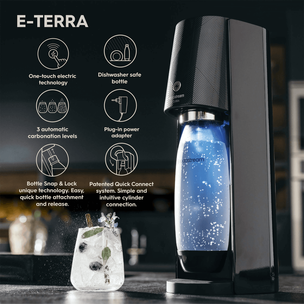 SodaStream E-Terra sparkling water maker