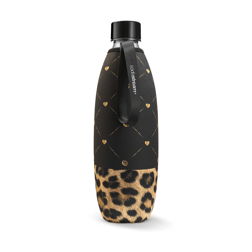 Leopard Designed Bottle Sleeve sodastream