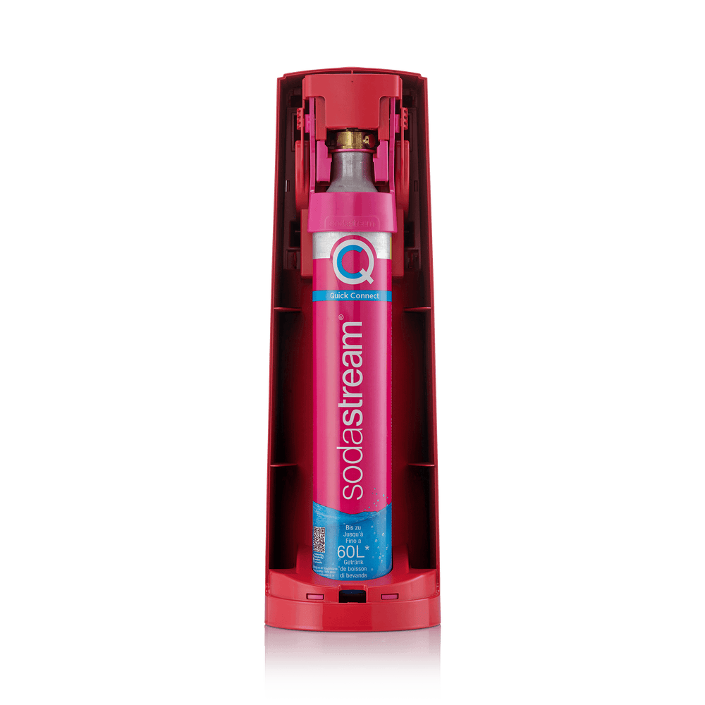 SodaStream Terra red Sparkling Water Maker with quick connect