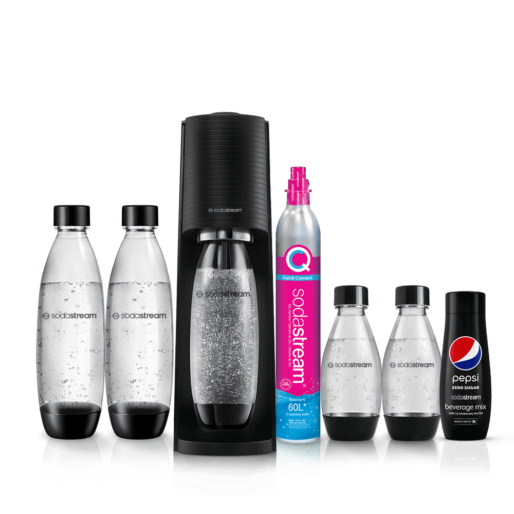 SodaStream Terra black hydration pack