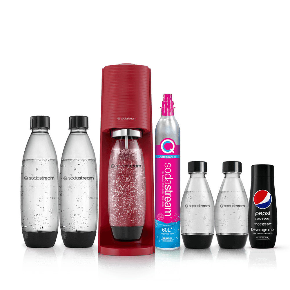 SodaStream Terra red hydration pack
